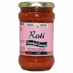 lekkerbekkie roti sambal Samstoko
